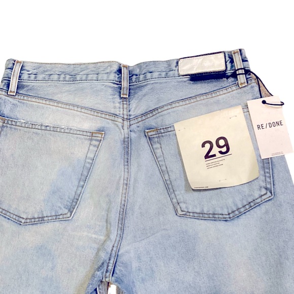 NWT RE/DONE 90s Low Slung Jeans in Vintage Playa - Sz 29 - Picture 5 of 9